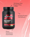 MuscleTech Nitro-Tech Whey Gold 2lbs French Vanilla with key features highlighted